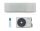 FISHER FSAIF-Art-124AE3-W-GR Oldalfali split klíma szett (WHITE/DARK GRAU) 3,5kW, Inverter , R32,