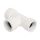Fehér PVC T-idom 20x20x20