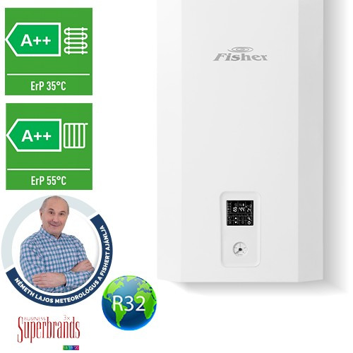 Fisher eHeatR FHF-WHS-161CE3-3F 16 kW-os 3 fázisú osztott levegő-víz hőszivattyú