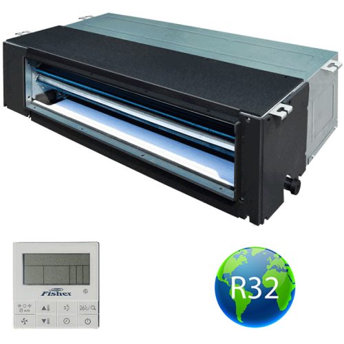 Fisher FSLIF-122AE3/FSOIF-123AE3 légcsatornázható mono split klíma 3,5 kW
