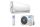 Midea Breezeless+ MSF4-09-SP 2,6 kW-os Wifi-s split klíma szett, A+++
